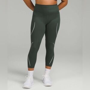 Lululemon Base Pace Smoked Spruce Sage Green Cropped 4